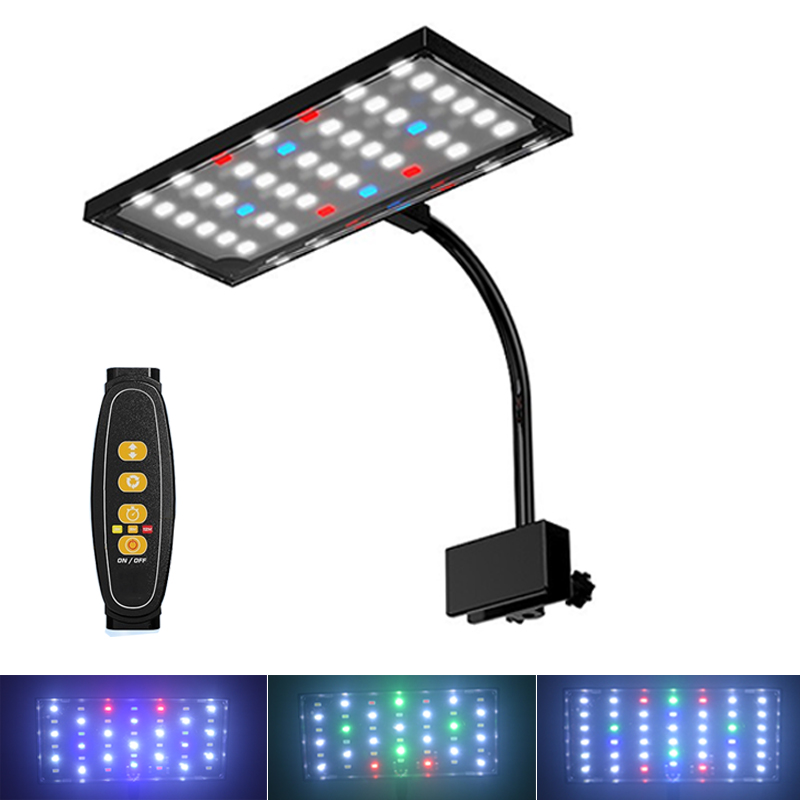 Aquarium Plant Display - ไฟ LED สำหรับตู้ปลาแบบ USB แสงเต็มสเปกตรัม สำหรับปลูกพืชน้ำ