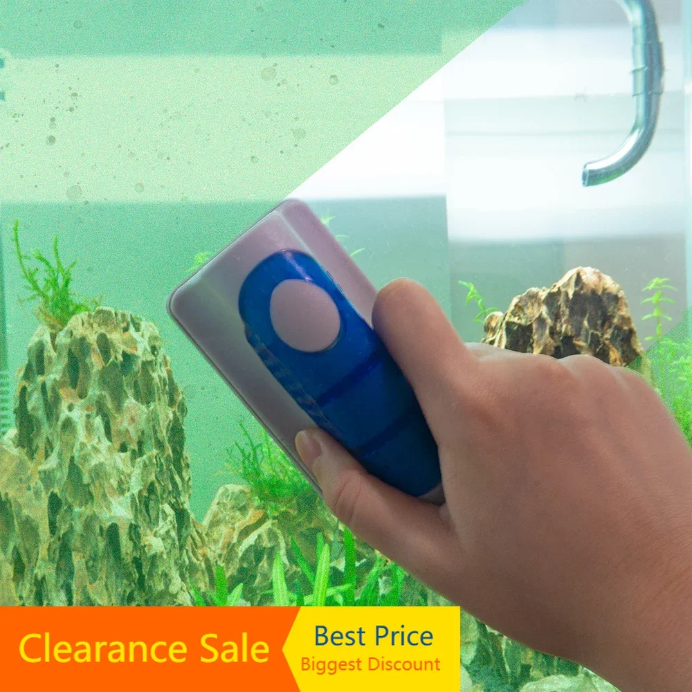 Planted Aquarium Algae Remover - เครื่องมือทําความสะอาดสําหรับตู้ปลาตู้ปลาแม่เหล็กสาหร่ายแปรงสําหรับปลูกถังสาหร่าย Remover อุปกรณ์ตู้ปลาอุปกรณ์น้ํา