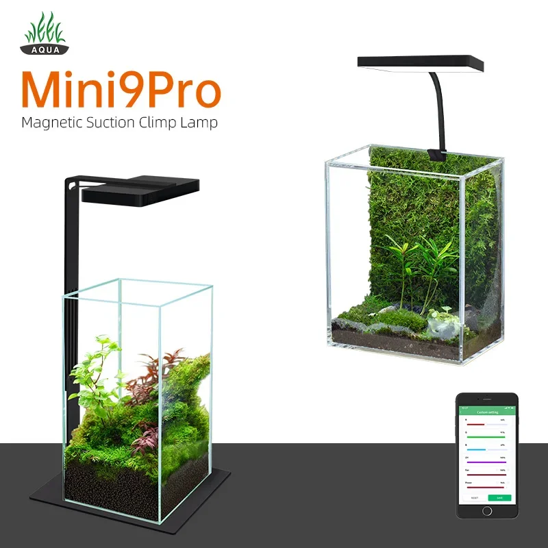 Aquarium Plant Display - WEEK AQUA Mag Pro USB ไฟนาโนสำหรับตู้ปลา