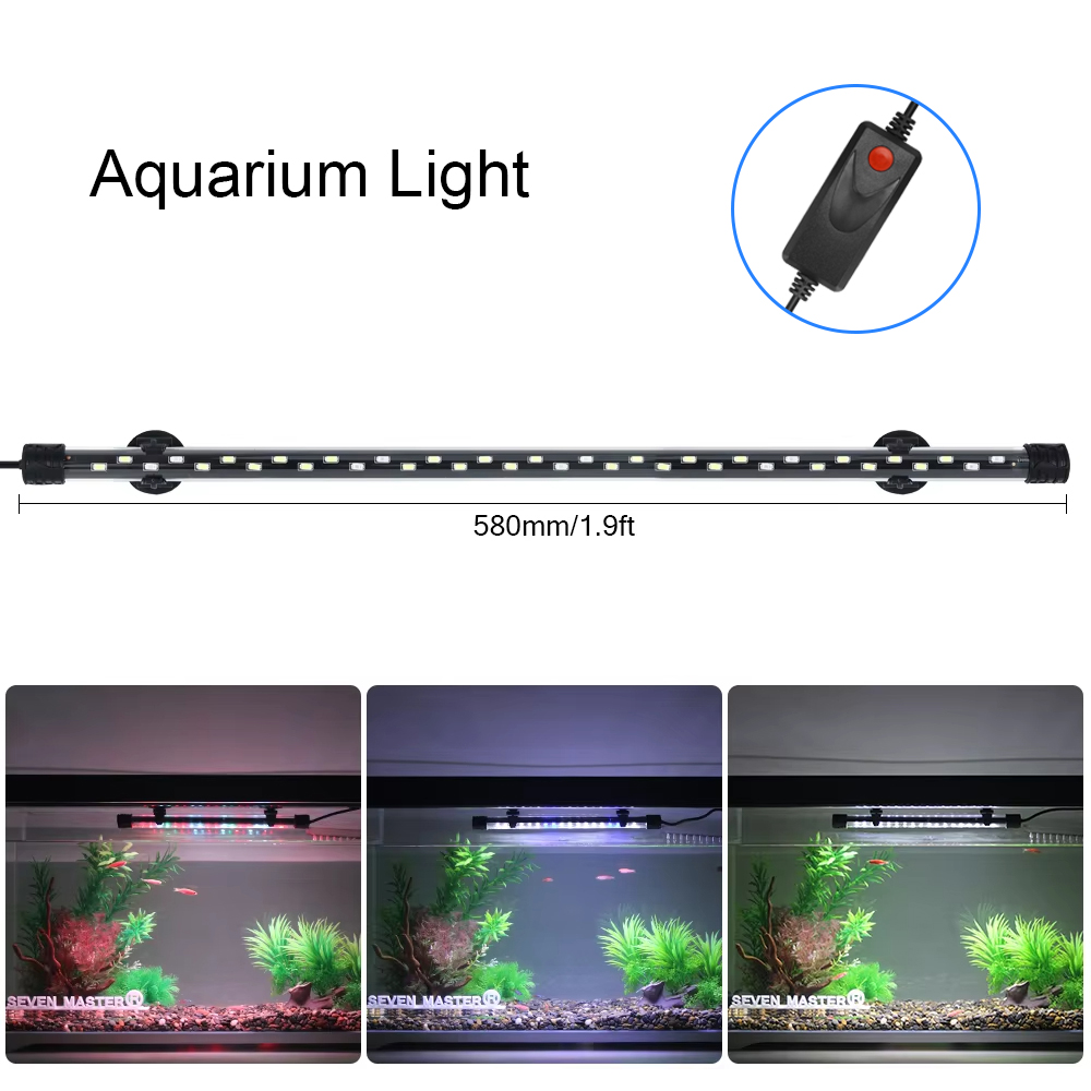 Aquarium Plant Display - 58 ซม.Aquarium Light LED Plant Grow