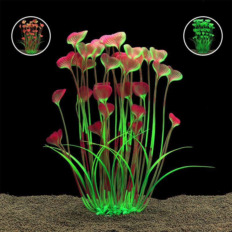 Planted Aquarium For Betta - ต้นไม้ประดิษฐ์สำหรับตู้ปลา ดีไซน์สมจริง สีสันสดใส ปลอดสารพิษ ปลอดภัย ตกแต่งตู้ปลาสำหรับบ้าน