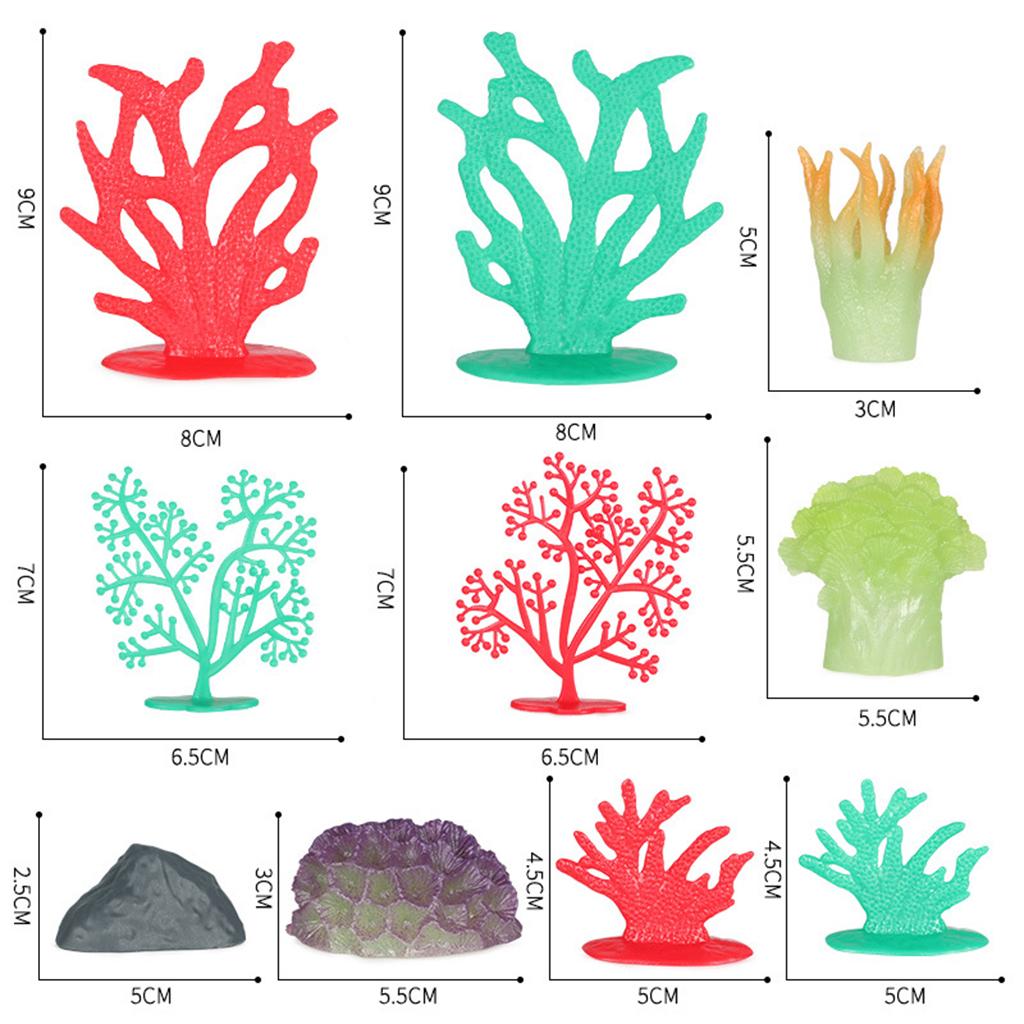 ชุดตกแต่งตู้ปลาจำลอง 32 ชิ้น ร - Planted Aquarium Models บทวิจารณ์และราคา