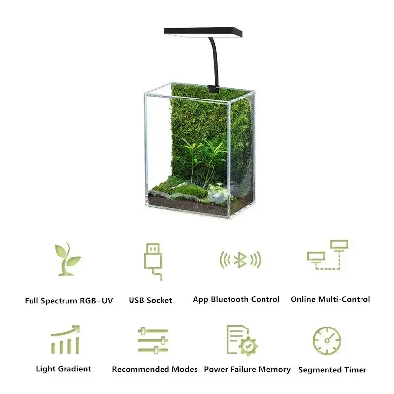 WEEK AQUA Mag Pro USB ไฟนาโนสำ - Aquarium Plant Display บทวิจารณ์และราคา