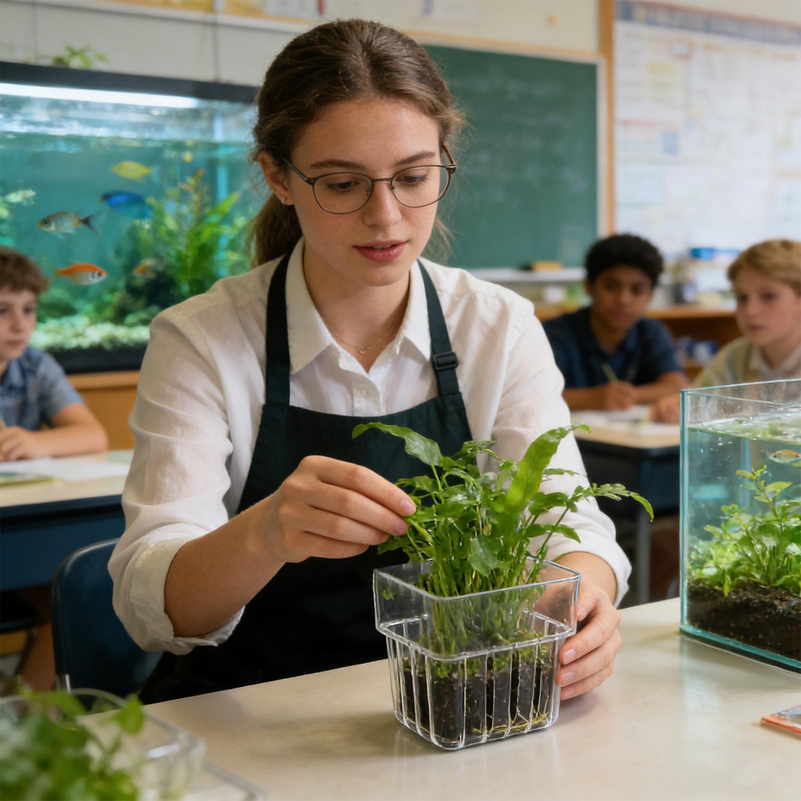 กระถางใสสำหรับแขวนปลูกพืชน้ำใน - Aquarium Plant Live บทวิจารณ์และราคา