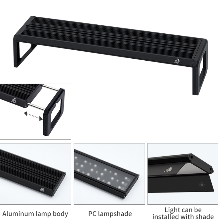 ไฟตู้ปลาแบบ LED RGB UV รุ่น We - Aquarium Plant Display บทวิจารณ์และราคา