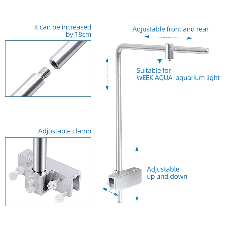สัปดาห์ Aqua Light Stand Unive - Aquarium Plant Display บทวิจารณ์และราคา